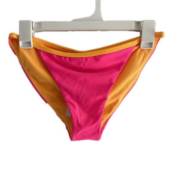 💖(2 for $15)💖 U.S. POLO ASSN. Pink & Orange Bikini Bottom - Picture 1 of 4